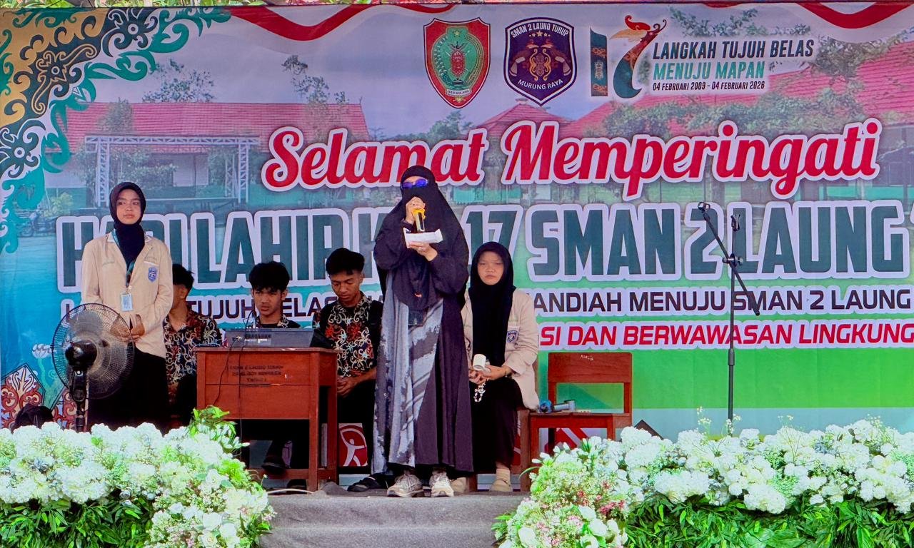 Semarak HUT ke-17 SMA Negeri 2 Laung Tuhup: Olahraga, Kuliner, dan Persaudaraan