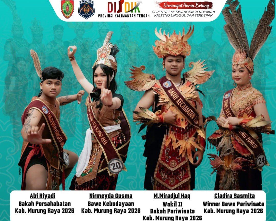 Siswa SMAN 2 Laung Tuhup Juara Bakah Bawe Pariwisata 2026