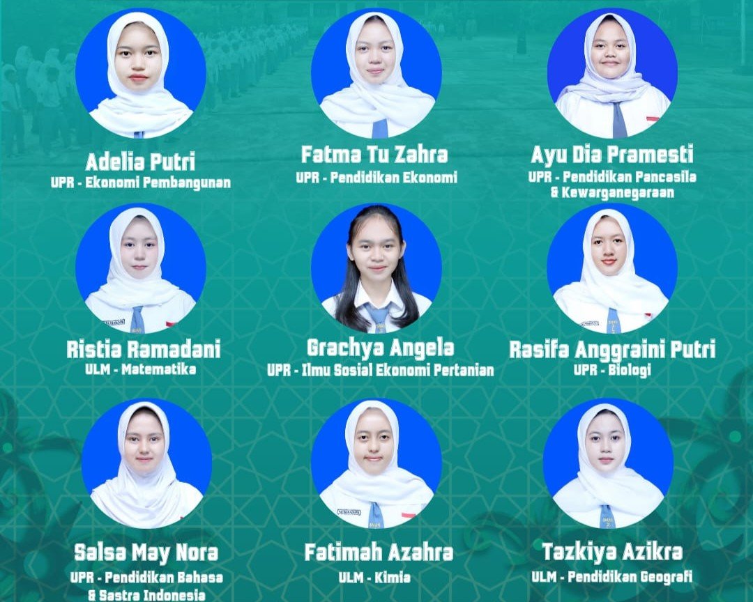 Sembilan Putra-Putri SMAN 2 Laung Tuhup Raih Prestasi Lolos SNBP 2026