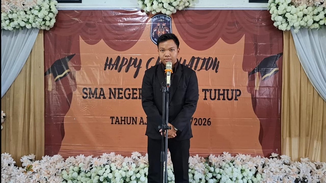 Sambutan Menyentuh Ahmad Gustian Nur di Perpisahan Kelas 12